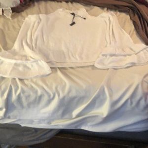 Off shoulder sweater